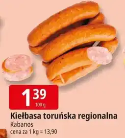 E.Leclerc Kiełbasa toruńska regionalna oferta