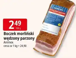 E.Leclerc Boczek morliński wędzony parzony Animex oferta