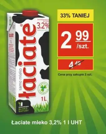 Łaciate mleko 3,2% 1 I UHT