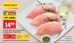 Biedronka Świeży filet z piersi kurczaka Kraina Mięs, Mega Paka oferta