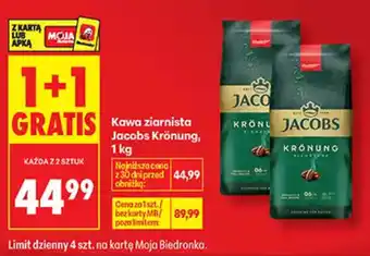 Kawa ziarnista Jacobs Krönung