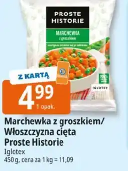 E.Leclerc Marchewka z groszkiem / Włoszczyzna cięta Proste Historie oferta