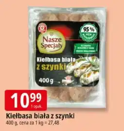 E.Leclerc Nasze Specjały Kiełbasa biała z szynki oferta