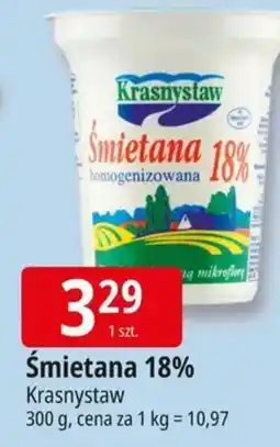 E.Leclerc Śmietana 18% Krasnystaw oferta