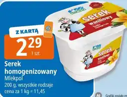 E.Leclerc Serek homogenizowany Mlekpolski oferta