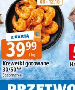 E.Leclerc Krewetki gotowane Scapmaree oferta