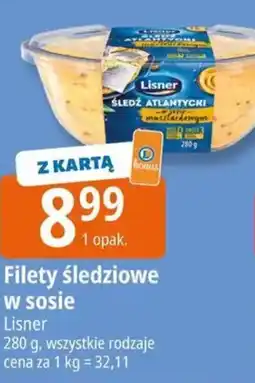 E.Leclerc Filety śledziowe w sosie Lisner oferta
