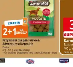 E.Leclerc Przysmaki dla psa Friskies/Adventuros/Dentalife oferta