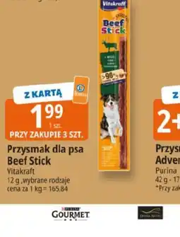 E.Leclerc Przysmak dla psa Beef Stick Vitakraft oferta