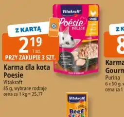 E.Leclerc Karma dla kota Poesie Vitakraft oferta