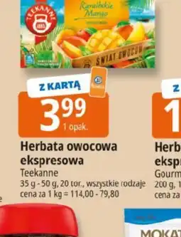 E.Leclerc Herbata owocowa ekspresowa Teekanne oferta