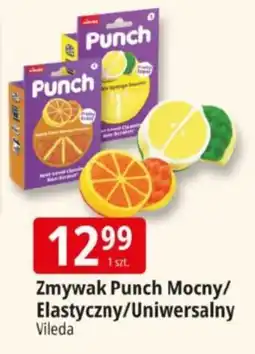 E.Leclerc Zmywak Punch Mocny/Elastyczny/Uniwersalny Vileda oferta