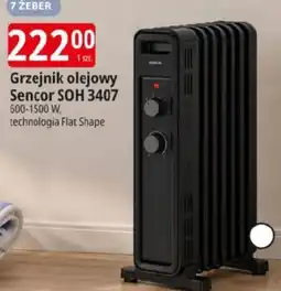 E.Leclerc Grzejnik olejowy Sencor SOH 3407 oferta