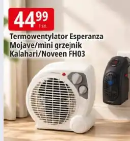 E.Leclerc Termowentylator Esperanza Mojave/mini grzejnik Kalahari/Noveen FH03 oferta