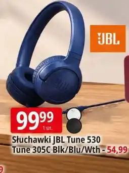 E.Leclerc Słuchawki Jbl Tune 530 Tune 305C Blk/Blu/Wth oferta