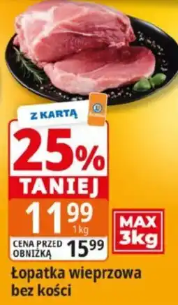 E.Leclerc Łopatka wieprzowa bez kości oferta