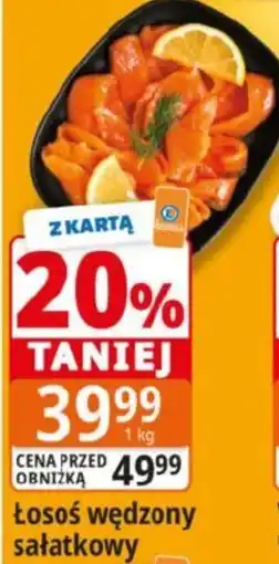 E.Leclerc Łosoś wędzony sałatkowy oferta