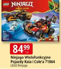 E.Leclerc Ninjago Wielofunkcyjne Pojazdy Kaia i Cole'a 71864 LEGO Ninjago oferta
