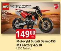 E.Leclerc Motocykl Ducati Desmo450 MX Factory LEGO Technic oferta