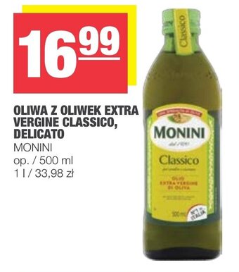 Oliwa z oliwek extra vergine classico delicato Monini 500ml