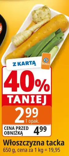 E.Leclerc Włoszczyzna tacka oferta