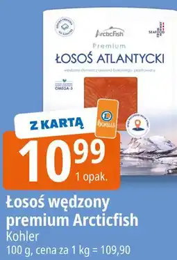E.Leclerc Łosoś wędzony premium Arcticfish Kohler oferta