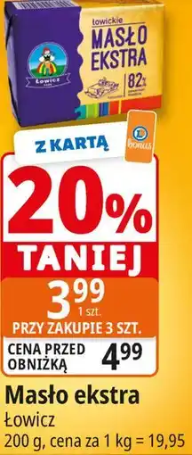 E.Leclerc Masło ekstra Łowicz oferta