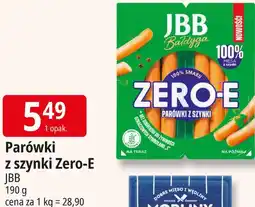 E.Leclerc Parówki z szynki Zero-E JBB oferta