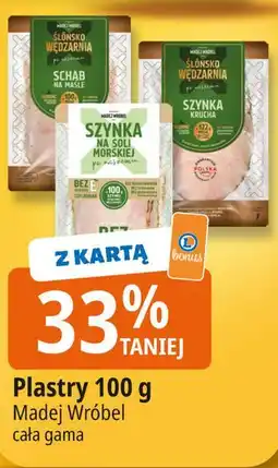 E.Leclerc Plastry 100 g Madej Wróbel cała gama oferta