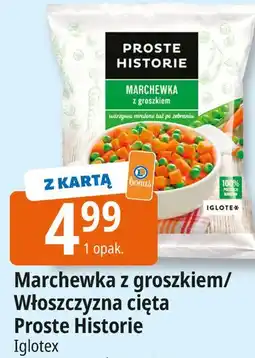 E.Leclerc Marchewka z groszkiem/Włoszczyzna cięta Proste Historie Iglotex oferta
