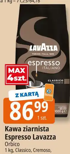E.Leclerc Kawa ziarnista Espresso Lavazza oferta