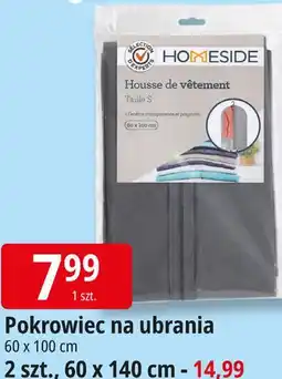 E.Leclerc Pokrowiec na ubrania Homeside oferta