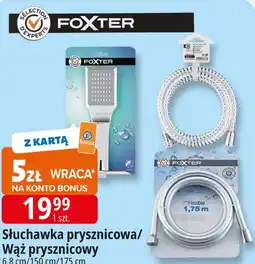 E.Leclerc Słuchawka prysznicowa/Wąż prysznicowy Foxter oferta