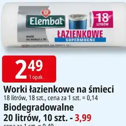 E.Leclerc Worki łazienkowe na śmieci Elembat oferta
