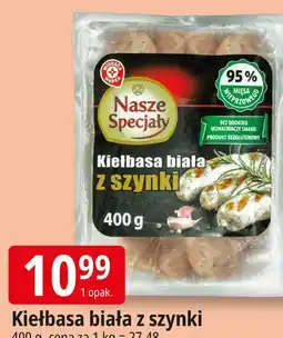 E.Leclerc Nasze Specjały Kiełbasa biała z szynki oferta