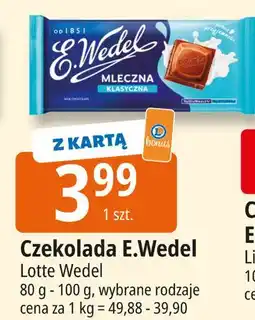 E.Leclerc Czekolada E.Wedel oferta