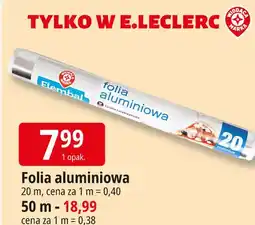 E.Leclerc Folia aluminiowa Elembal oferta