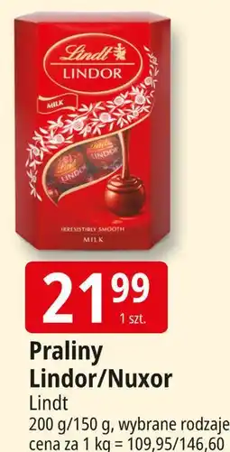 E.Leclerc Praliny Lindor/Nuxor Lindt oferta