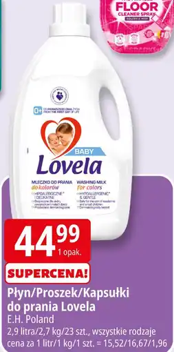 E.Leclerc Płyn/Proszek/Kapsułki do prania Lovela oferta