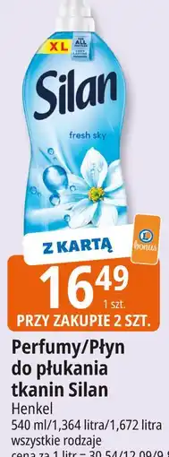 E.Leclerc Perfumy/Płyn do płukania tkanin Silan oferta