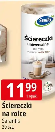 E.Leclerc Ściereczki na rolce o zapachu vanilla latte Stella oferta