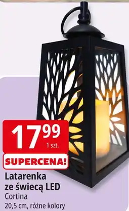 E.Leclerc Latarenka ze świecą LED Cortina oferta