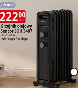 E.Leclerc Grzejnik olejowy Sencor SOH 3407 oferta
