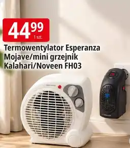 E.Leclerc Termowentylator Esperanza Mojave / mini grzejnik Kalahari/Noveen FH03 oferta