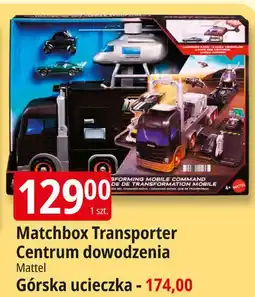 E.Leclerc Matchbox Transporter Centrum dowodzenia oferta