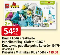 E.Leclerc LEGO Duplo Kraina Lodu Kreatywne Pudełko z Elzą i Olafem 10462 oferta