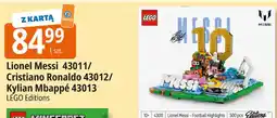 E.Leclerc LEGO Lionel Messi 43011/ Cristiano Ronaldo 43012/ Kylian Mbappé 43013 oferta
