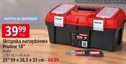 E.Leclerc Skrzynka narzędziowa Proline 18 Profix oferta