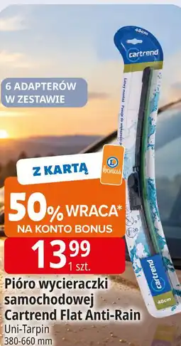 E.Leclerc Pióro wycieraczki samochodowej Cartrend Flat Anti-Rain oferta