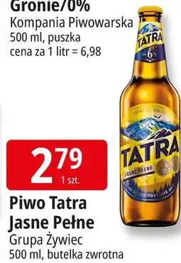 E.Leclerc Piwo Tatra Jasne Pełne oferta